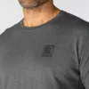 Force ademend, vochtafvoerend T-shirt met logo voor heren