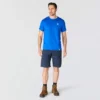 Force ademend, vochtafvoerend T-shirt met logo voor heren