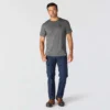 Force ademend, vochtafvoerend T-shirt met logo voor heren