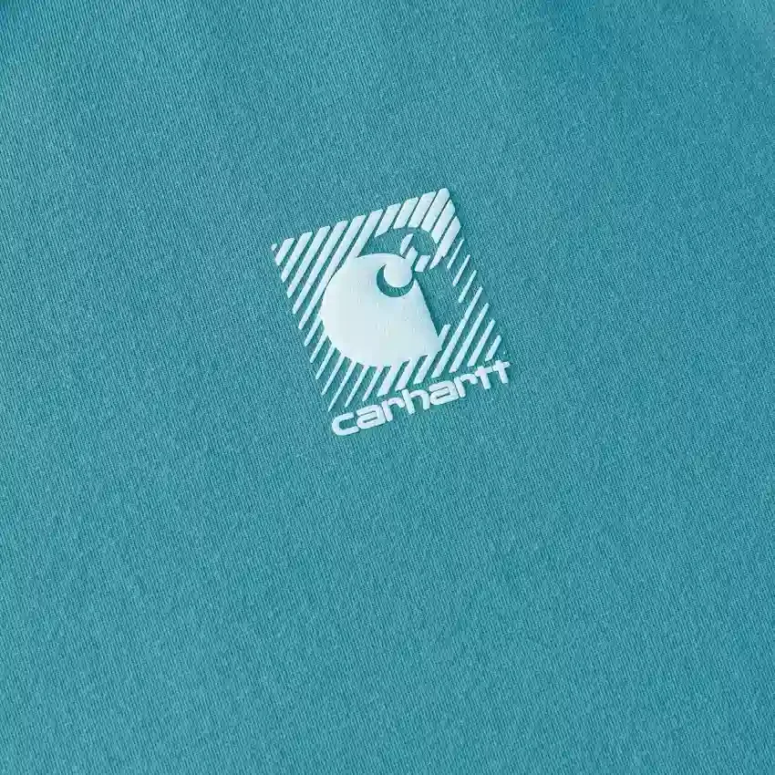 Force ademend, vochtafvoerend T-shirt met logo voor heren