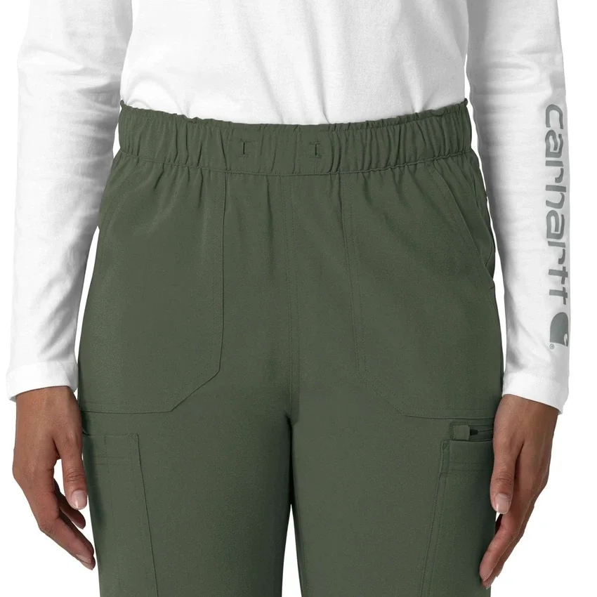Force Cross-Flex cargo-werkbroek met rechte pijpen voor dames