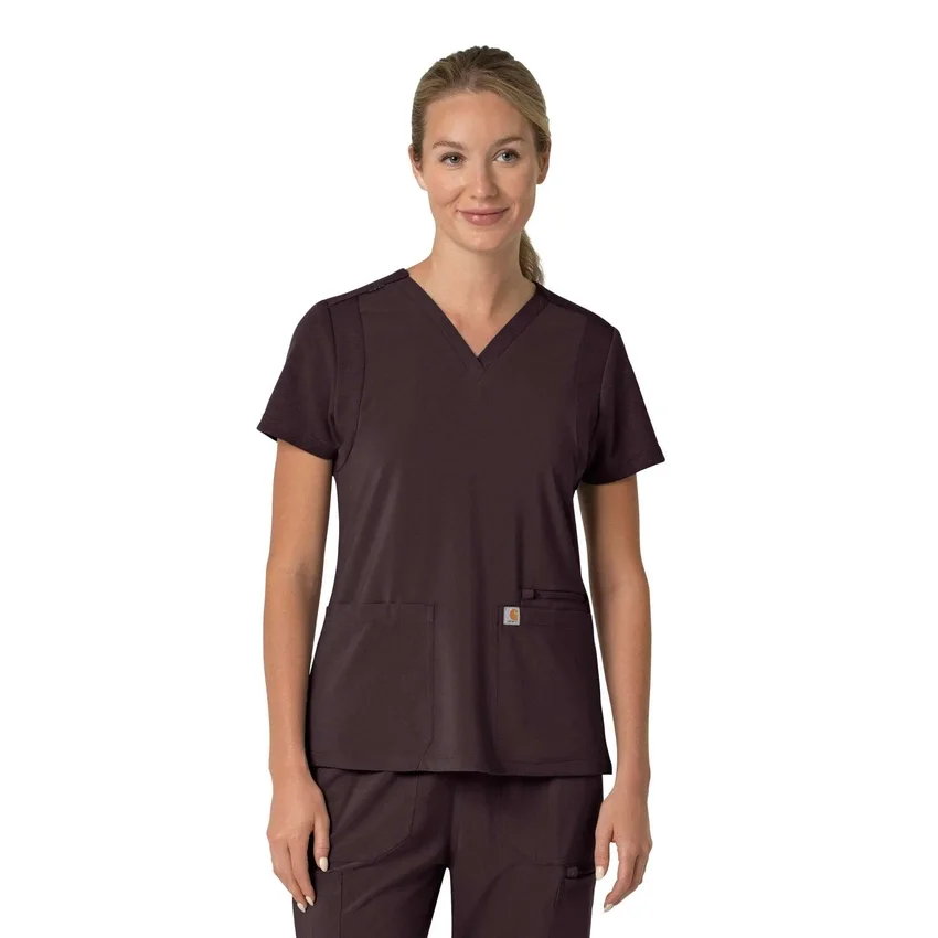 Force Cross-Flex Flex Panel V-hals scrubtop voor dames