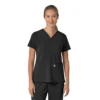 Force Cross-Flex Flex Panel V-hals scrubtop voor dames