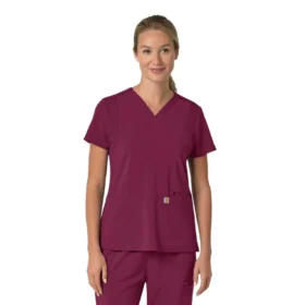 Force Cross-Flex Flex Panel V-hals scrubtop voor dames