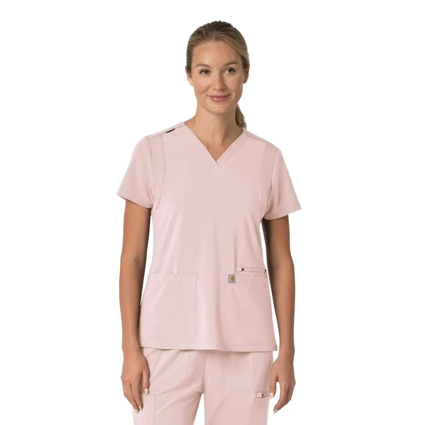 Force Cross-Flex Flex Panel V-hals scrubtop voor dames