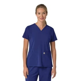 Force Cross-Flex Flex Panel V-hals scrubtop voor dames