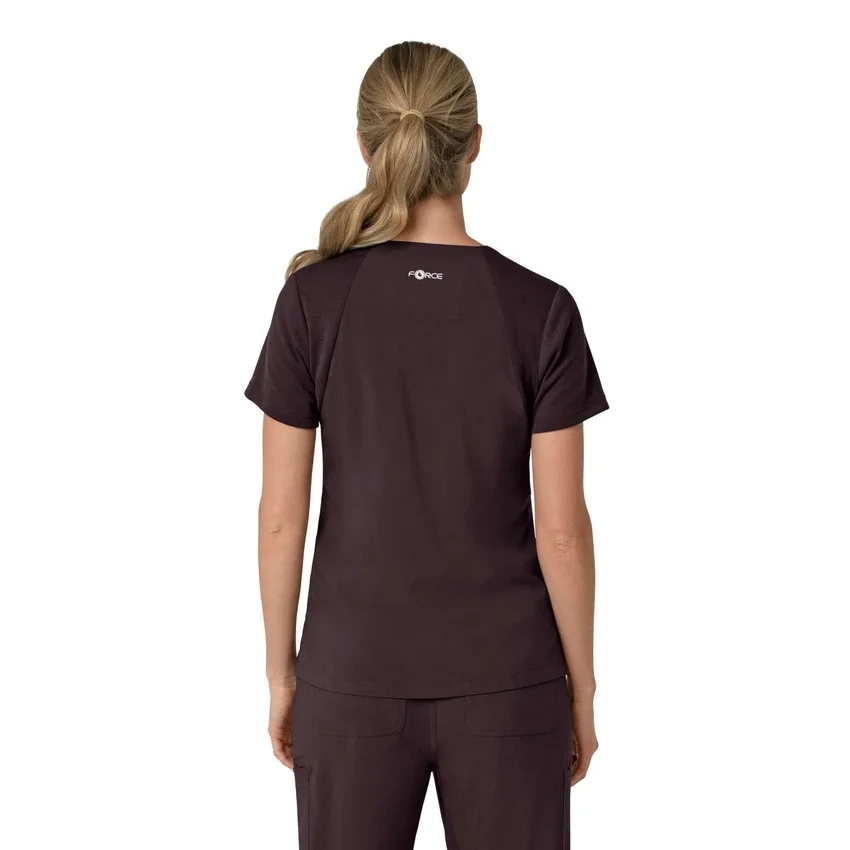 Force Cross-Flex Flex Panel V-hals scrubtop voor dames