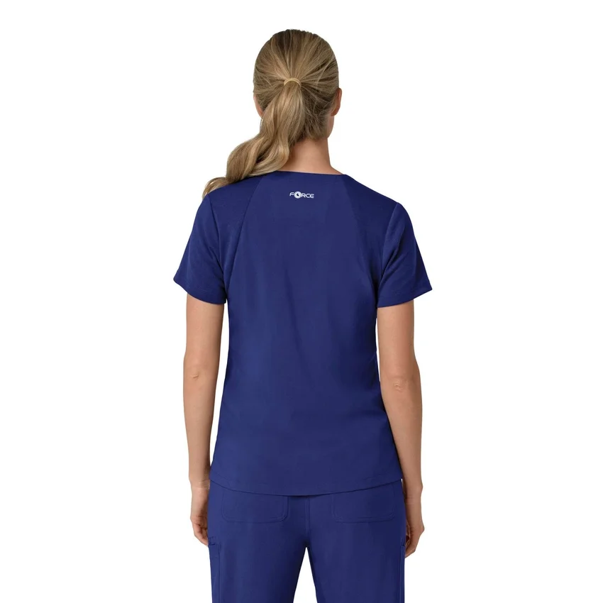 Force Cross-Flex Flex Panel V-hals scrubtop voor dames