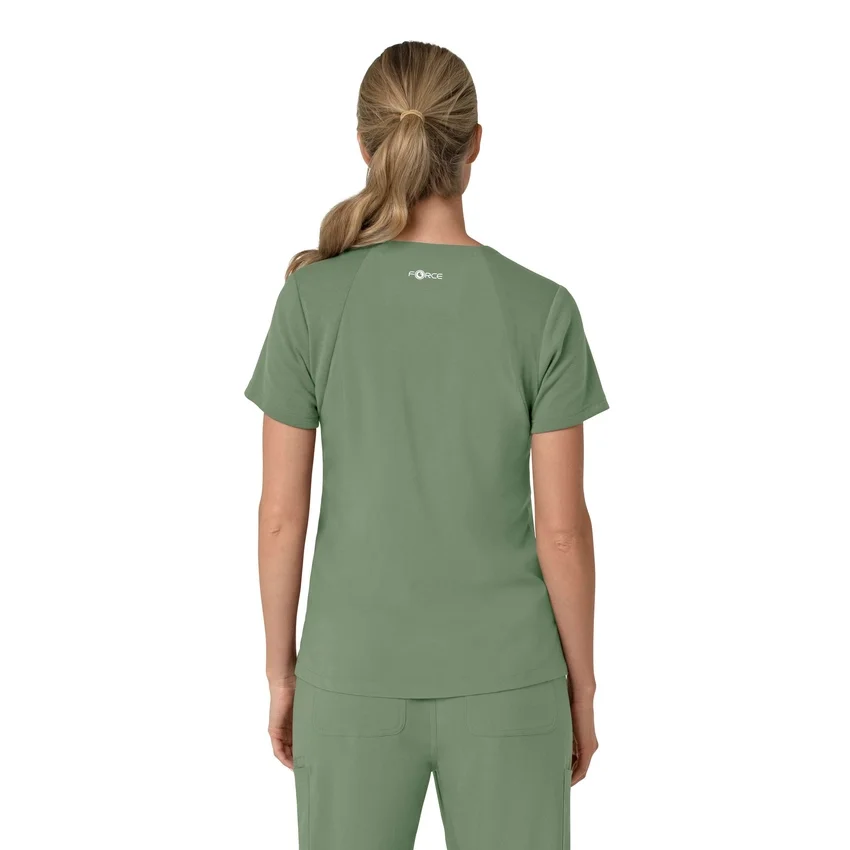 Force Cross-Flex Flex Panel V-hals scrubtop voor dames