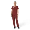 Force Cross-Flex Flex Panel V-hals scrubtop voor dames