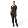 Force Cross-Flex Flex Panel V-hals scrubtop voor dames