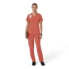 Force Cross-Flex Flex Panel V-hals scrubtop voor dames