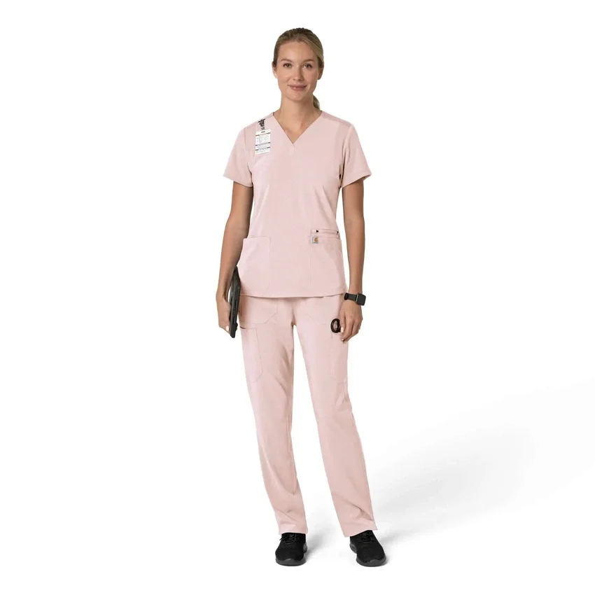 Force Cross-Flex Flex Panel V-hals scrubtop voor dames
