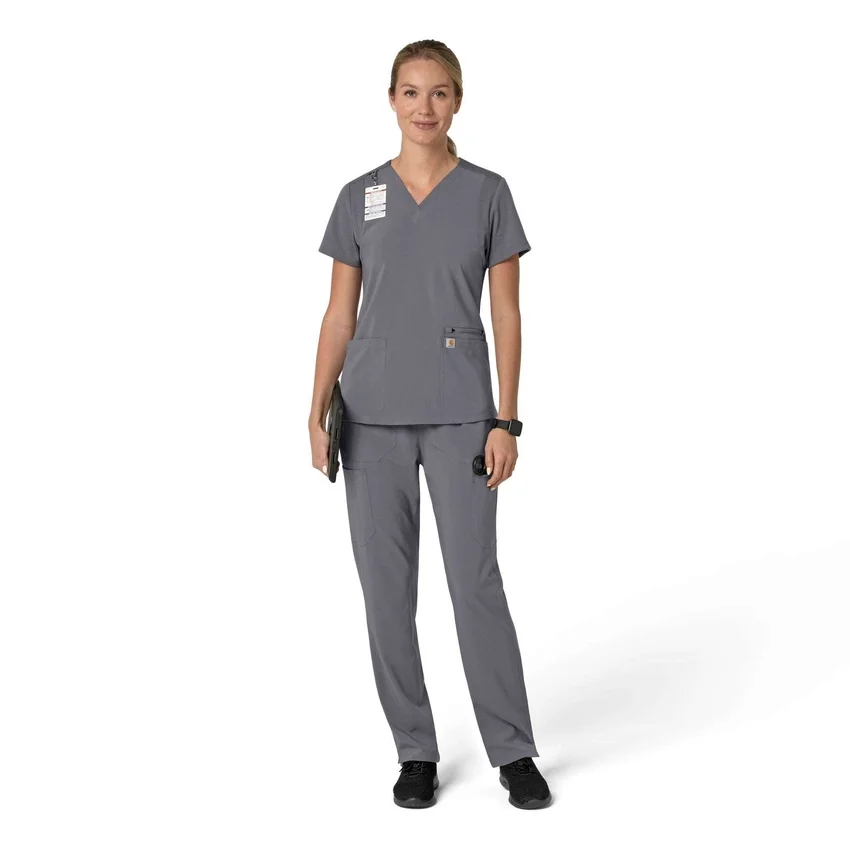 Force Cross-Flex Flex Panel V-hals scrubtop voor dames
