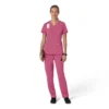 Force Cross-Flex Flex Panel V-hals scrubtop voor dames