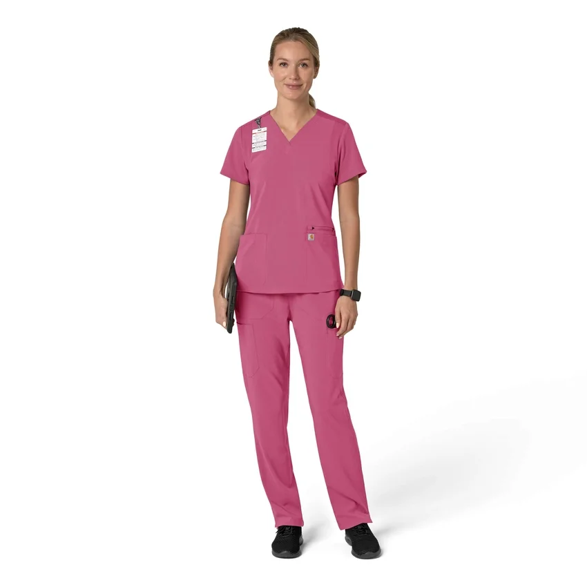 Force Cross-Flex Flex Panel V-hals scrubtop voor dames