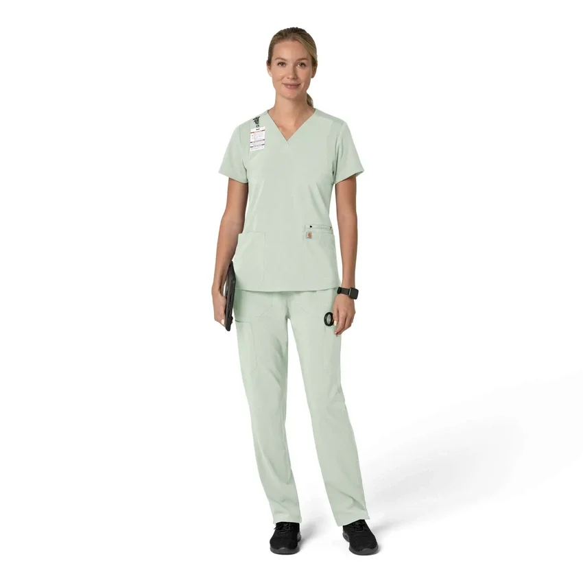 Force Cross-Flex Flex Panel V-hals scrubtop voor dames