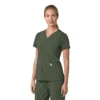 Force Cross-Flex Flex Panel V-hals scrubtop voor dames