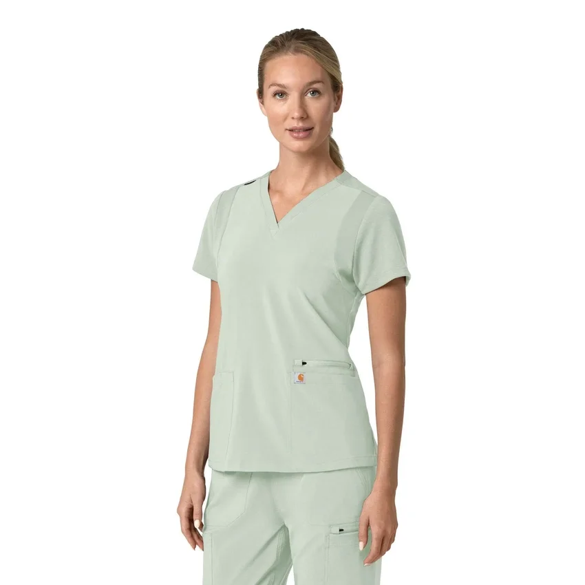 Force Cross-Flex Flex Panel V-hals scrubtop voor dames