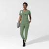Force Cross-Flex Flex Panel V-hals scrubtop voor dames