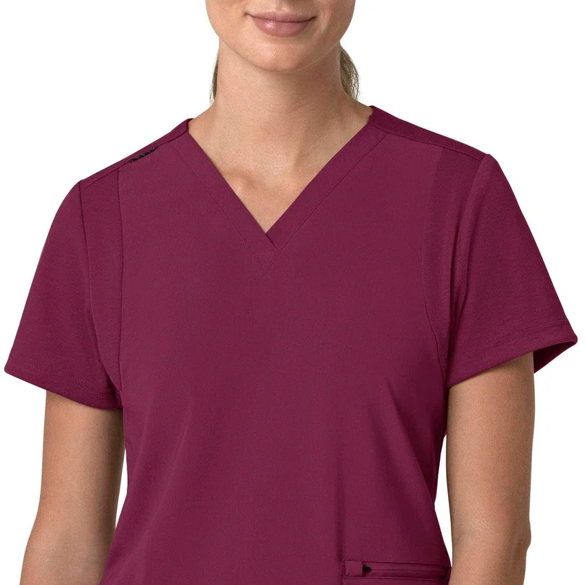 Force Cross-Flex Flex Panel V-hals scrubtop voor dames