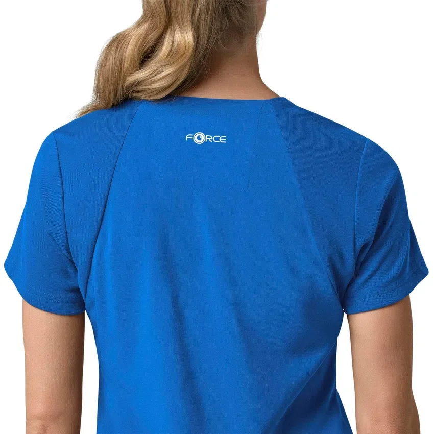 Force Cross-Flex Flex Panel V-hals scrubtop voor dames