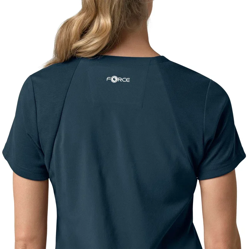 Force Cross-Flex Flex Panel V-hals scrubtop voor dames