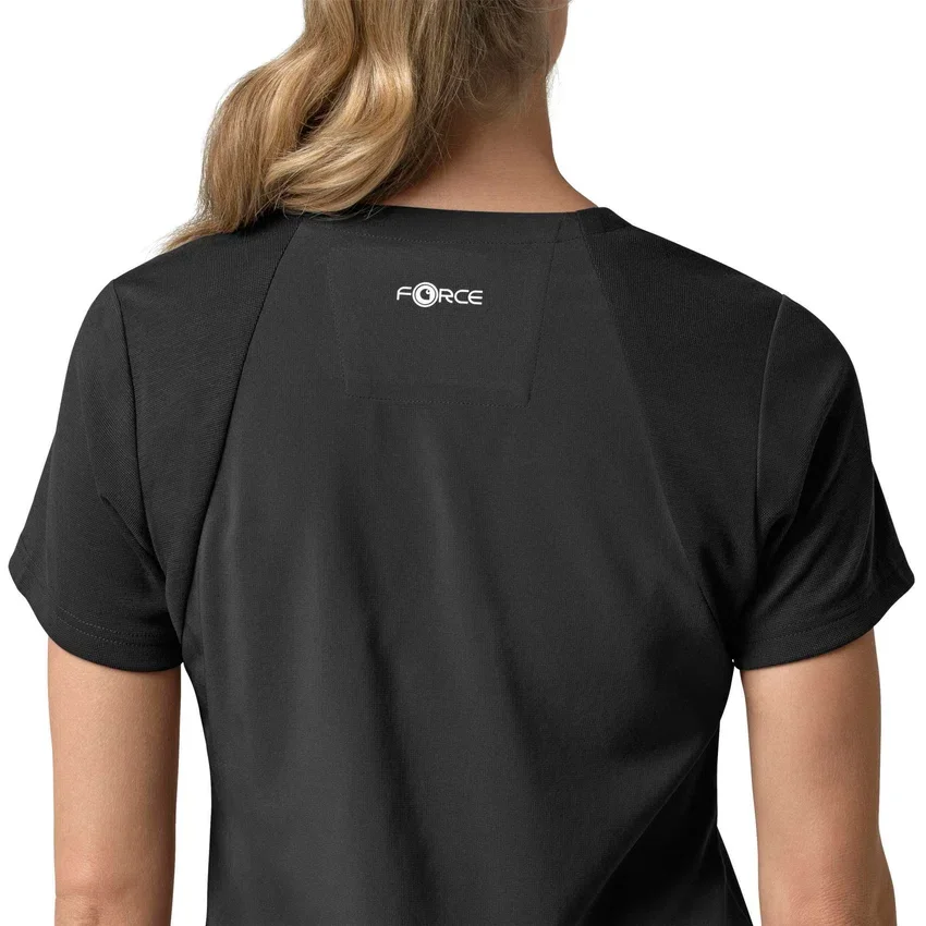Force Cross-Flex Flex Panel V-hals scrubtop voor dames