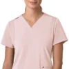 Force Cross-Flex Flex Panel V-hals scrubtop voor dames