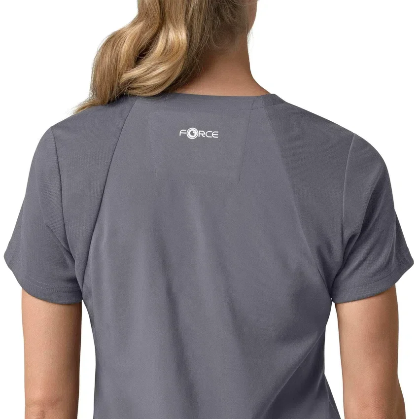 Force Cross-Flex Flex Panel V-hals scrubtop voor dames