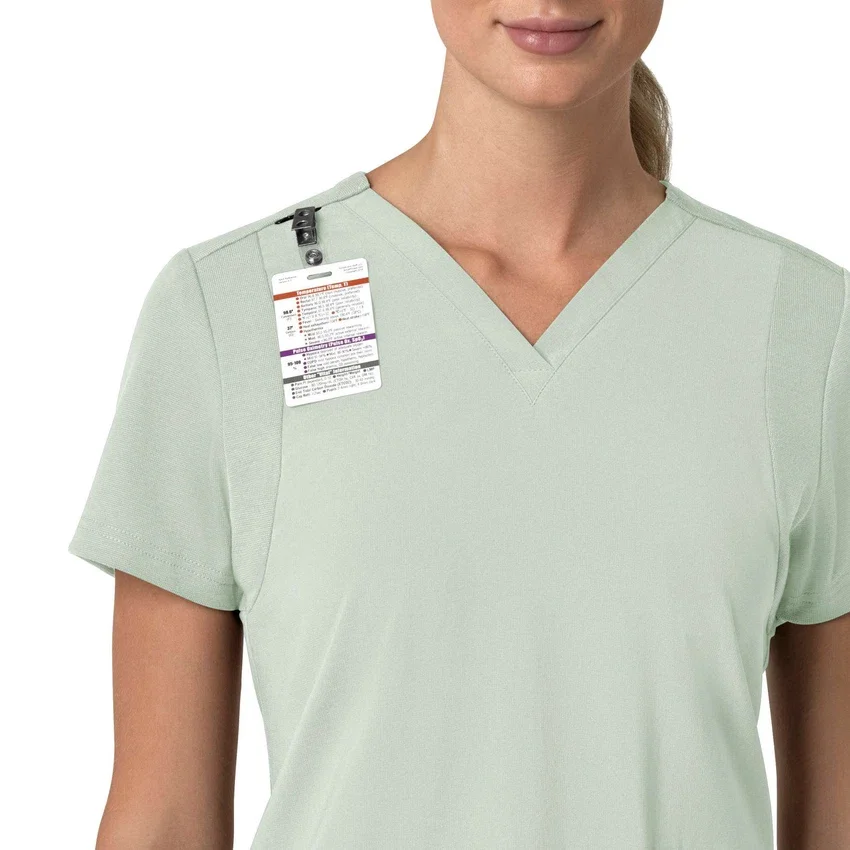 Force Cross-Flex Flex Panel V-hals scrubtop voor dames