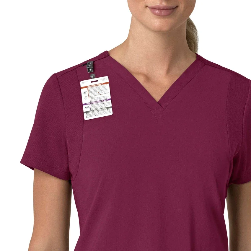 Force Cross-Flex Flex Panel V-hals scrubtop voor dames