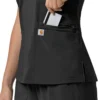 Force Cross-Flex Flex Panel V-hals scrubtop voor dames
