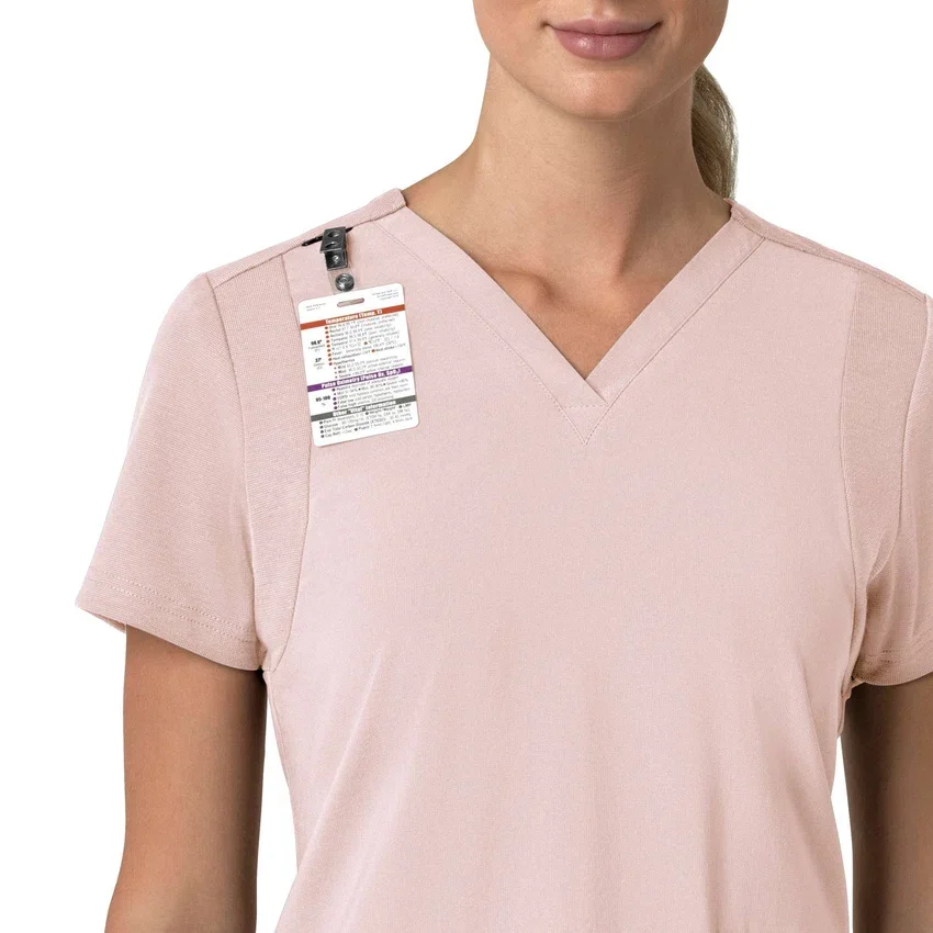 Force Cross-Flex Flex Panel V-hals scrubtop voor dames