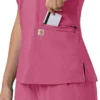 Force Cross-Flex Flex Panel V-hals scrubtop voor dames