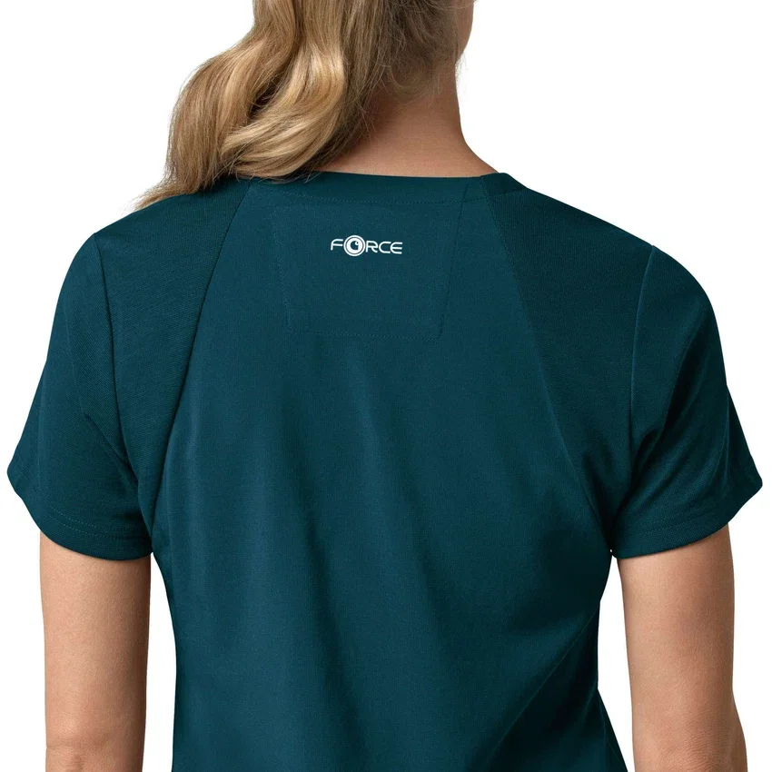 Force Cross-Flex Flex Panel V-hals scrubtop voor dames