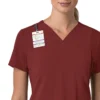 Force Cross-Flex Flex Panel V-hals scrubtop voor dames