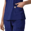 Force Cross-Flex Flex Panel V-hals scrubtop voor dames