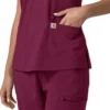 Force Cross-Flex Flex Panel V-hals scrubtop voor dames