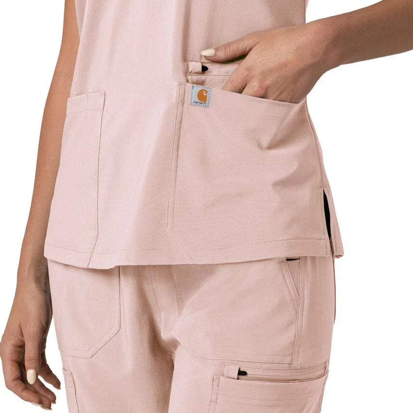 Force Cross-Flex Flex Panel V-hals scrubtop voor dames