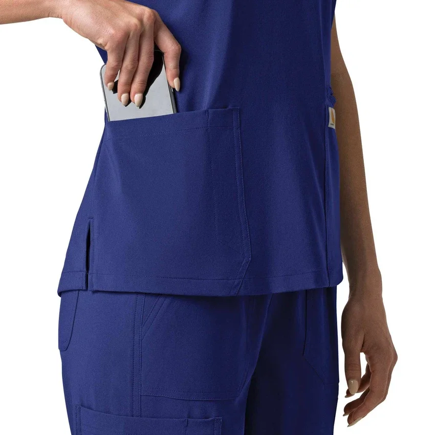Force Cross-Flex Flex Panel V-hals scrubtop voor dames