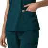Force Cross-Flex Flex Panel V-hals scrubtop voor dames
