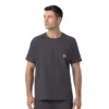 Force Cross-Flex gebreid scrub-shirt met ronde hals
