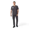 Force Cross-Flex gebreid scrub-shirt met ronde hals
