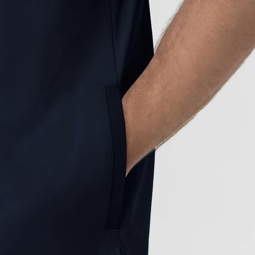 Force Cross-Flex gebreid scrub-shirt met ronde hals