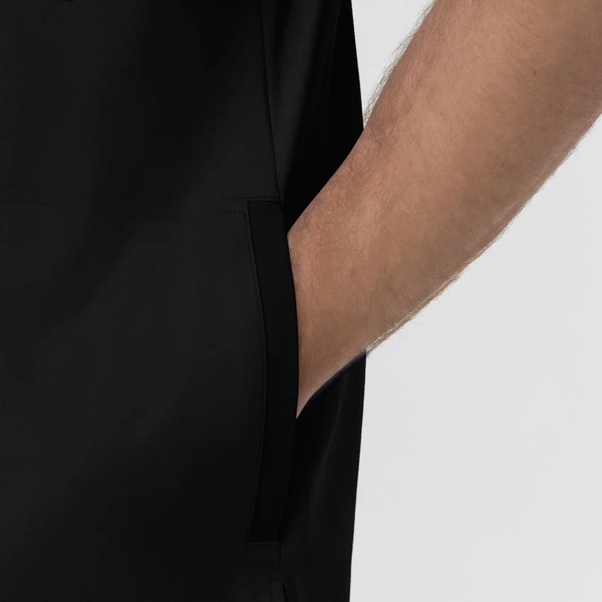 Force Cross-Flex gebreid scrub-shirt met ronde hals