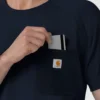 Force Cross-Flex gebreid scrub-shirt met ronde hals