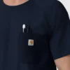 Force Cross-Flex gebreid scrub-shirt met ronde hals