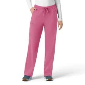 Force Cross-Flex gebreide scrubbroek met bootcut voor dames