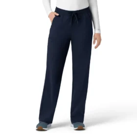 Force Cross-Flex gebreide scrubbroek met bootcut voor dames